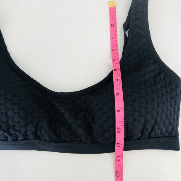 Billabong BNWT Lovelock D/DD Bralette Bikini Swimsuit Top Black Size 16 RRP $60 - Picture 9 of 9